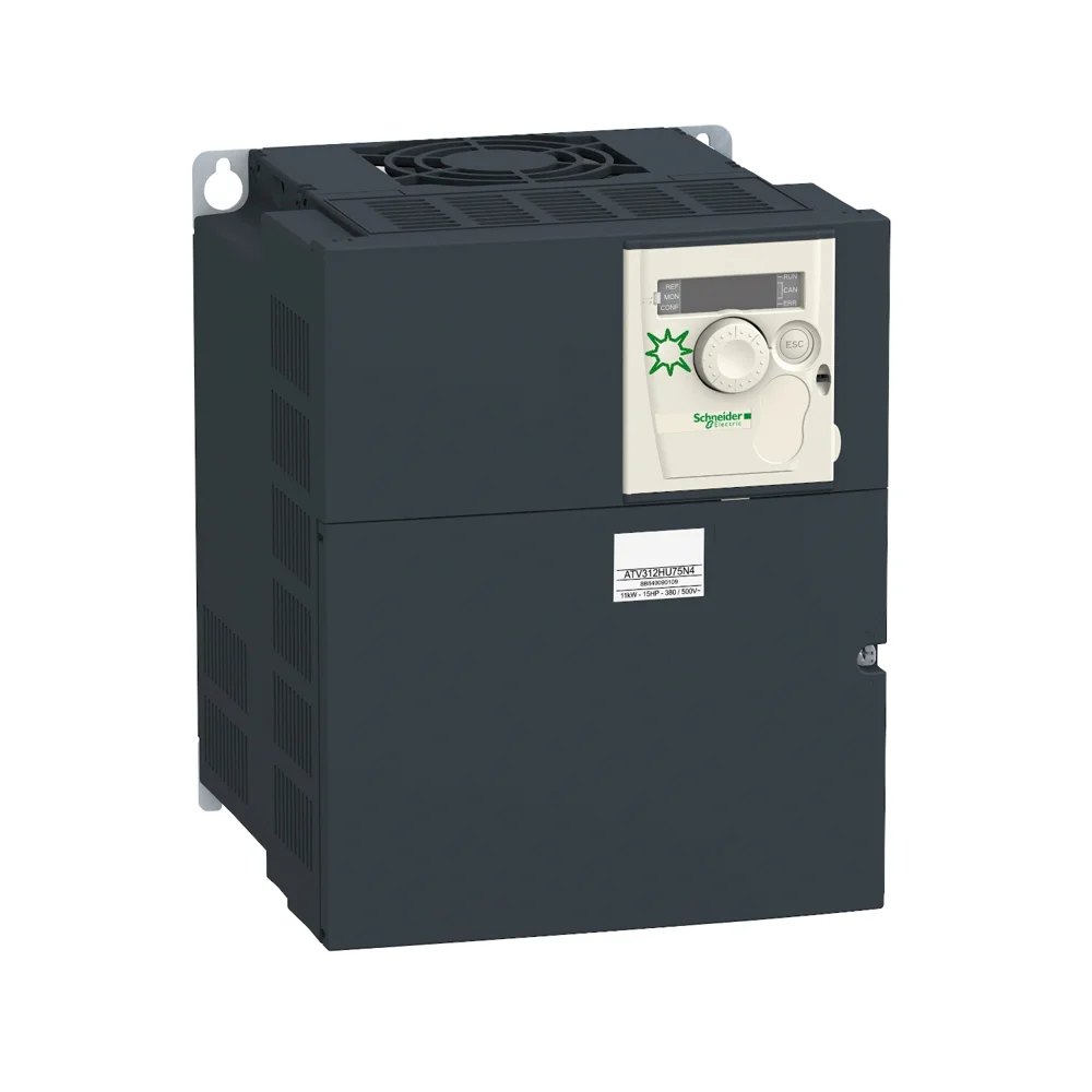 Inversor Schneider Electric Altivar ATV312 em fotografia de produto