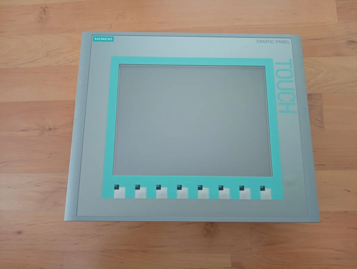 Painel de operação Siemens SIMATIC com tela touch
