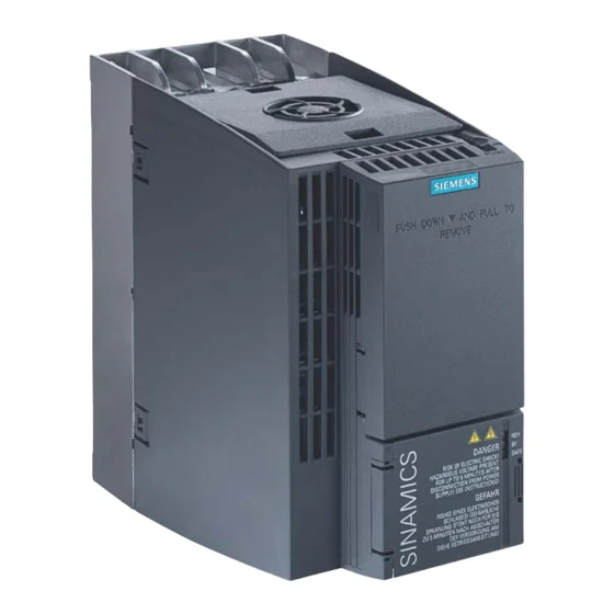 Siemens SINAMICS G120C