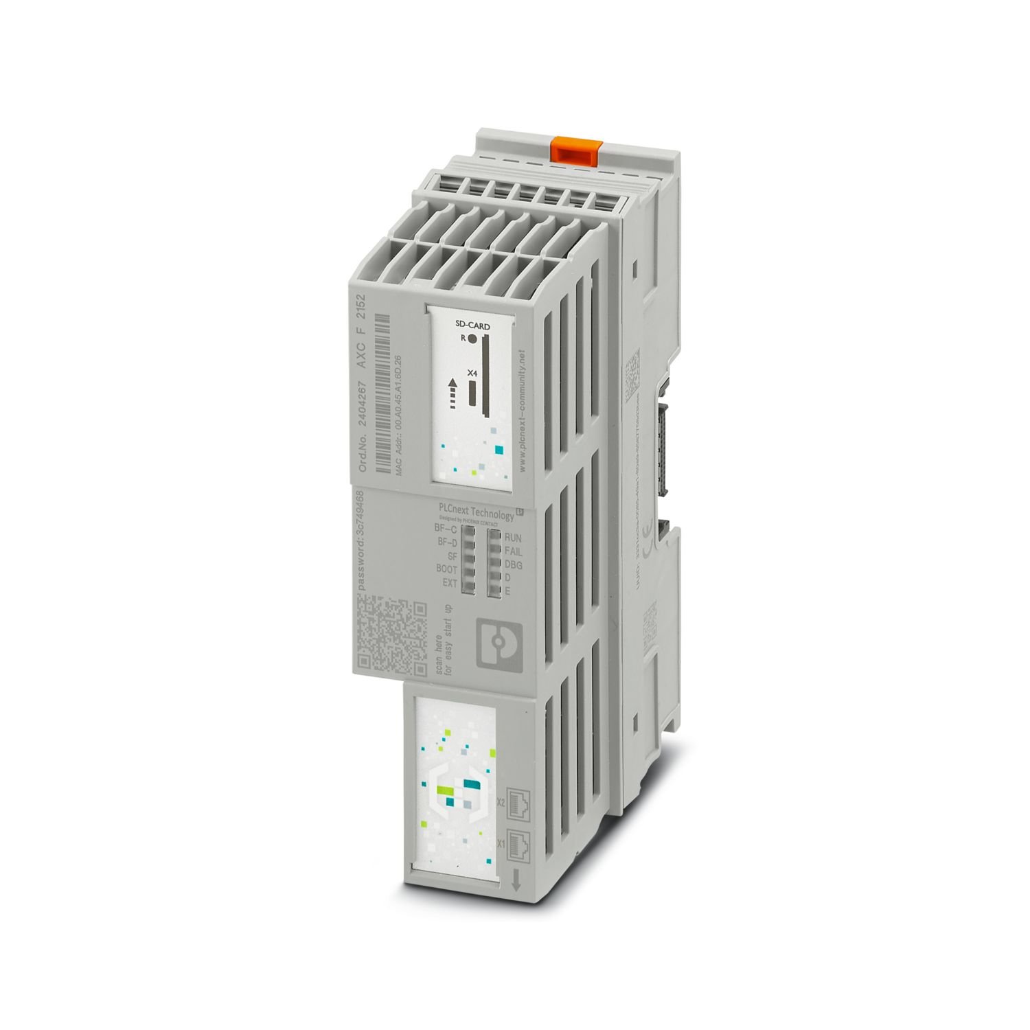 Controlador industrial Phoenix Contact PLCnext AXC F 2152 — equipamento de referência