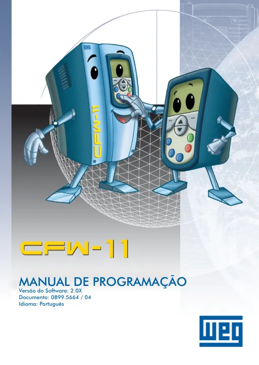 Capa do manual Inversor CFW11 (WEG)